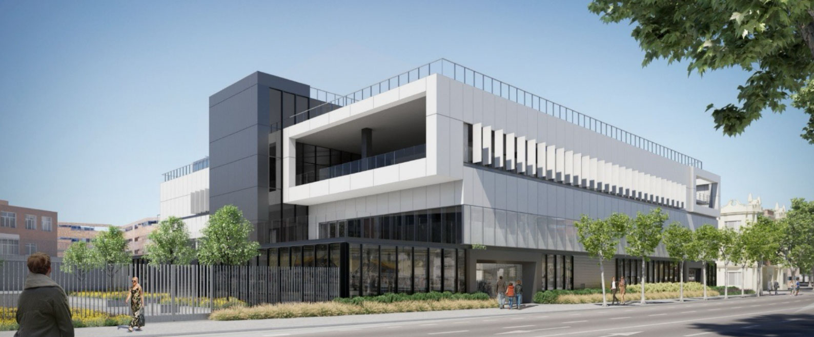 Edificio del centro vending Castellana