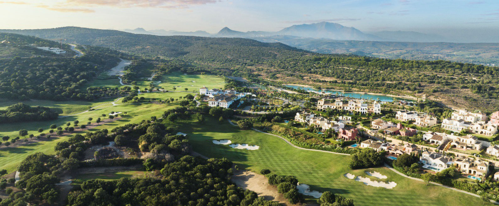 Vista aerea de hotel sotogrande