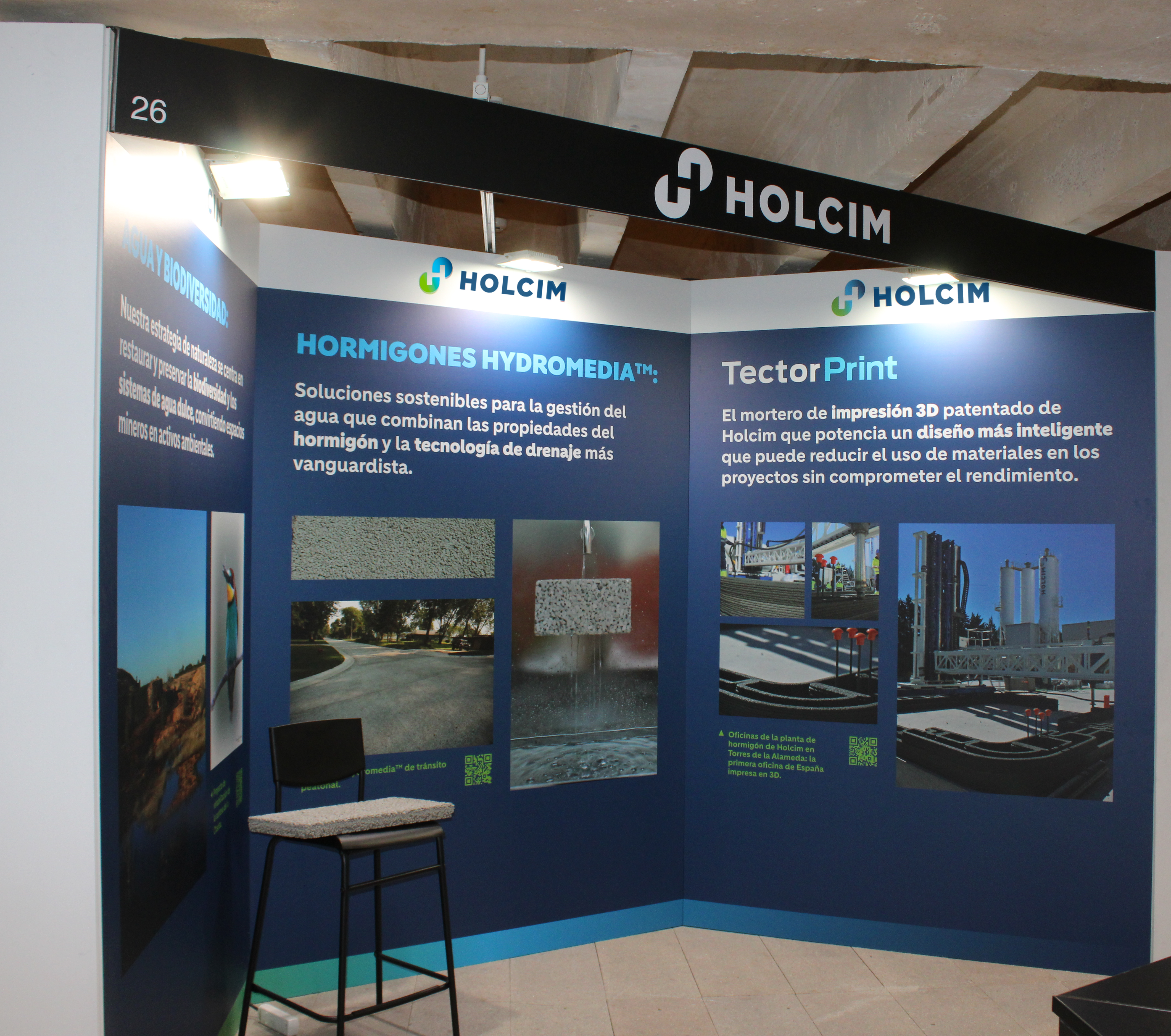 Sulion y Holcim en la II Semana de la Construcción MATCOAM