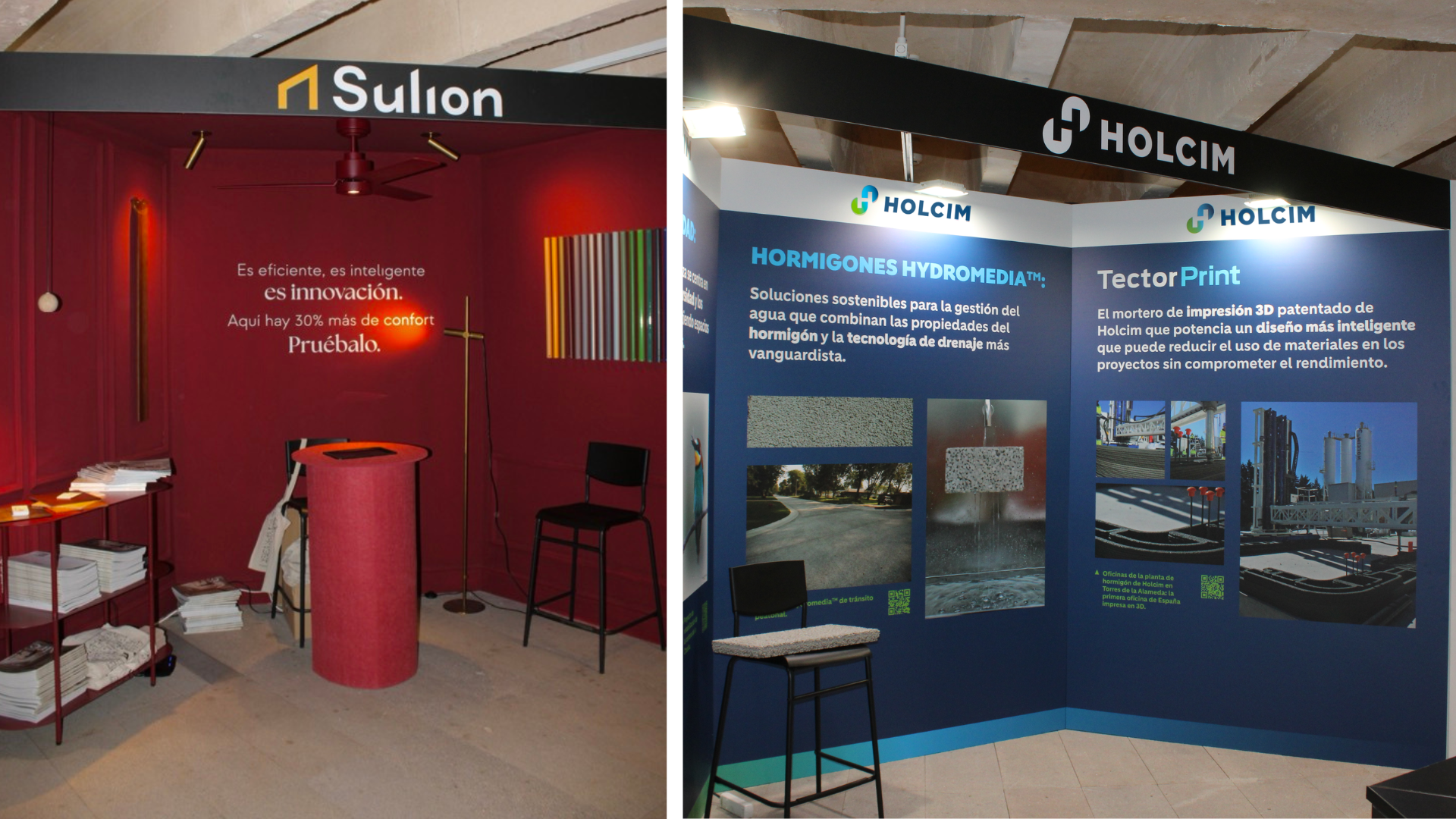 Sulion y Holcim en la II Semana de la Construcción MATCOAM
