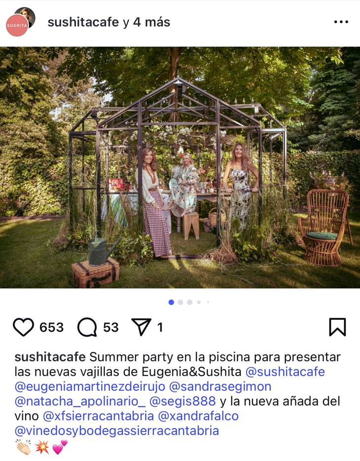 Colaborar para crecer: Eugenia&Sushita y Xandra Falcó