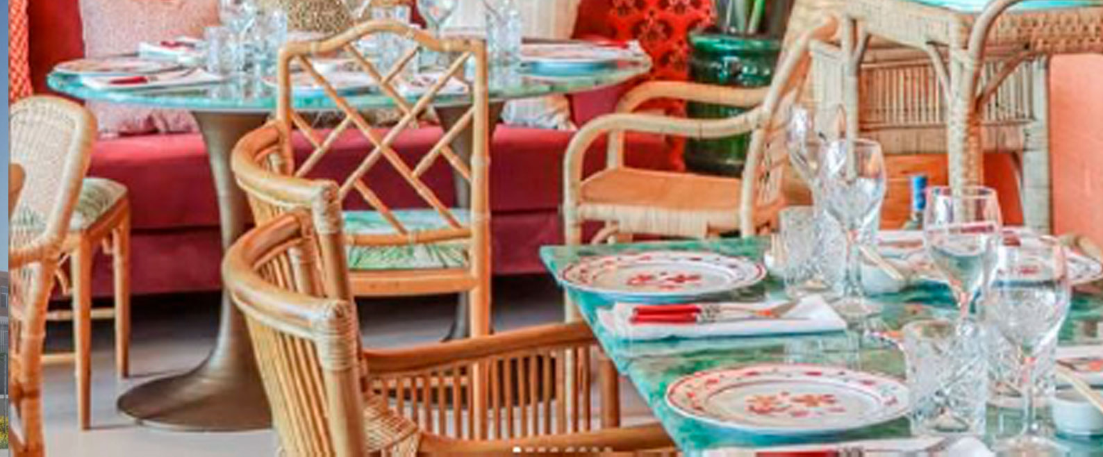 Mesa en restaurante del grupo Sushita