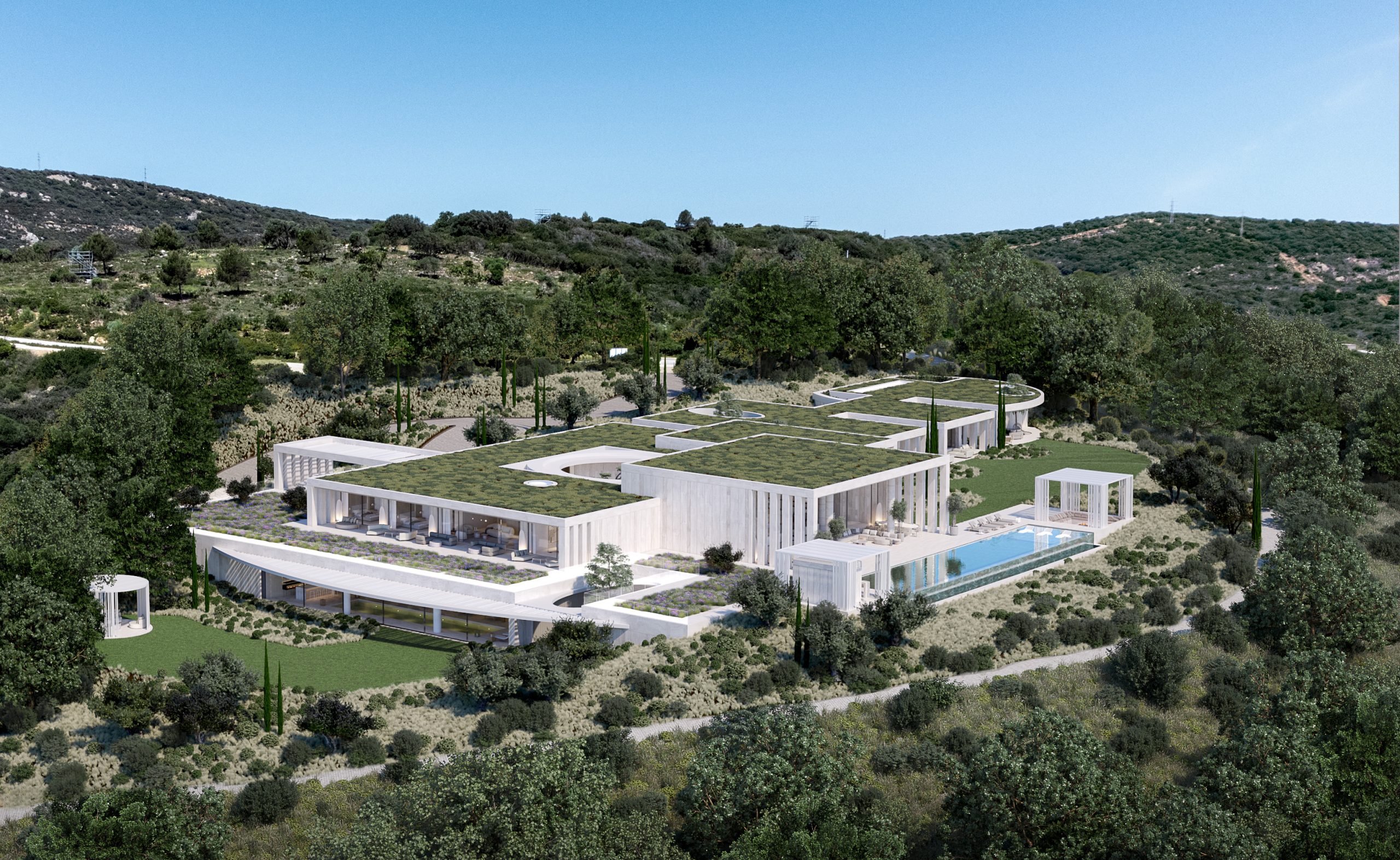 NIWA luxury villa in Sotogrande by ARK Architects